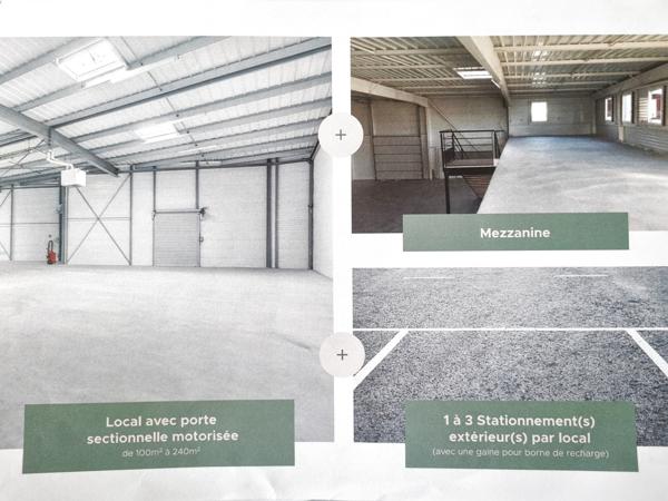 Local 202 m² avec plusieurs place parking à Piolenc(84) Piolenc (84420)