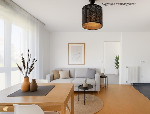 Appartement T2 Lumineux, 46 m², 1 chambre, à Lieusaint