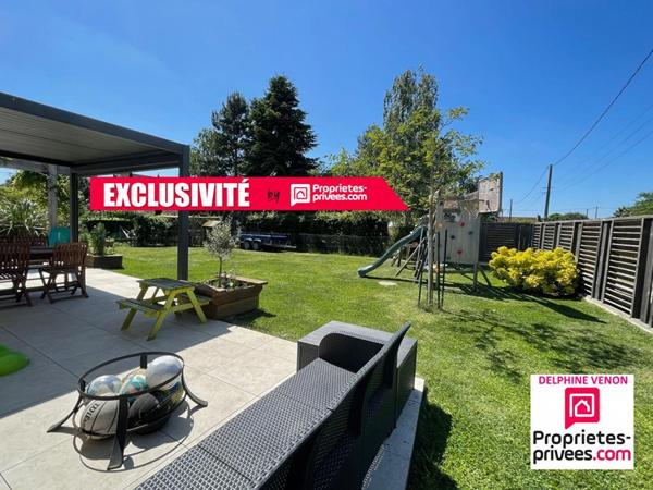 EXCLUSIVITE - Maison de 210 m² classe énergie C sur un terrain de 1000 m² environ à 2 pas du centre bourg et des écoles