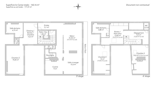 Appartement Paris 17 e - BATIGNOLLES