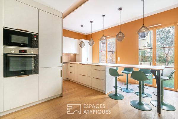 Appartement rénové par architecte avec une incroyable terrasse