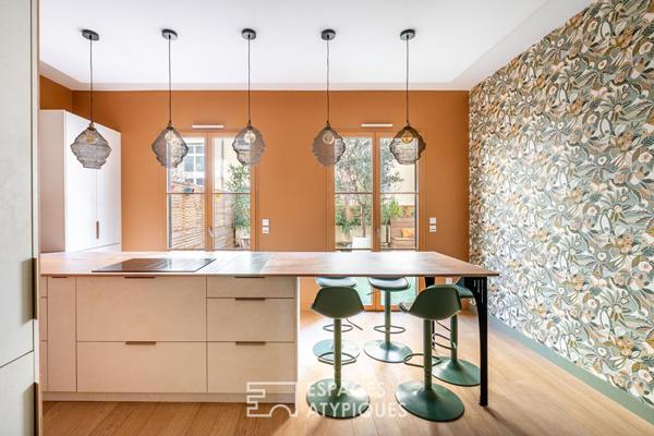 Appartement rénové par architecte avec une incroyable terrasse