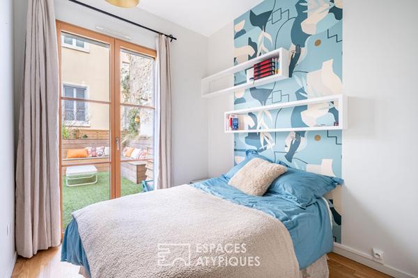 Appartement rénové par architecte avec une incroyable terrasse