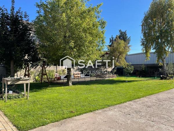Maison familiale avec jardin proche bords de Marne