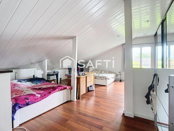 Maison familiale avec jardin proche bords de Marne