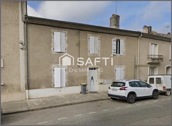 Grande maison rénovée avec jardin et terrasses