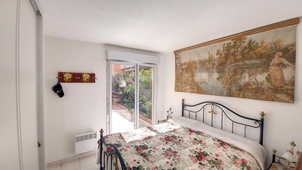 Port Fréjus T3 terrasse rez de jardin cave