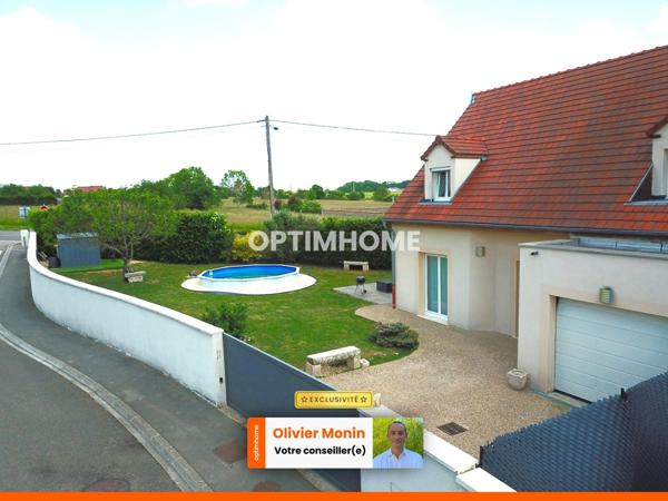 A Fenay, Grand Dijon et Divia, Maison contemporaine de 135 m2