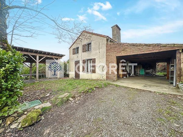 Achat maison près de MONCOUTANT - 6 pièce(s) - 101 m² - 103 700 €