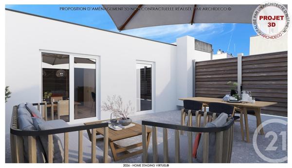 Appartement F4 à vendre  4 pièces - 90 m2 VILLEURBANNE - 69