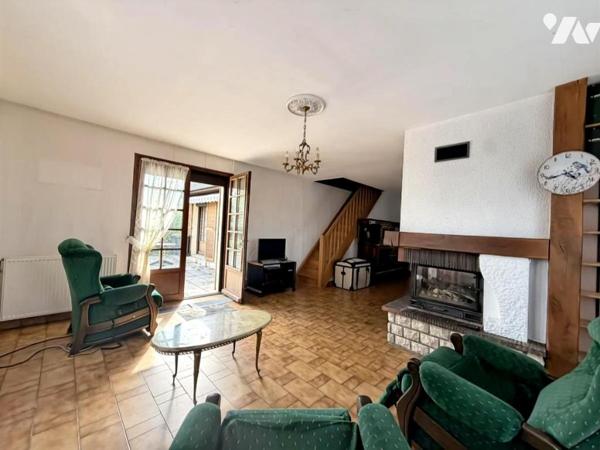 FOUILLOY (80) - Maison de plain-pied 4 chambres - Sous-sol complet