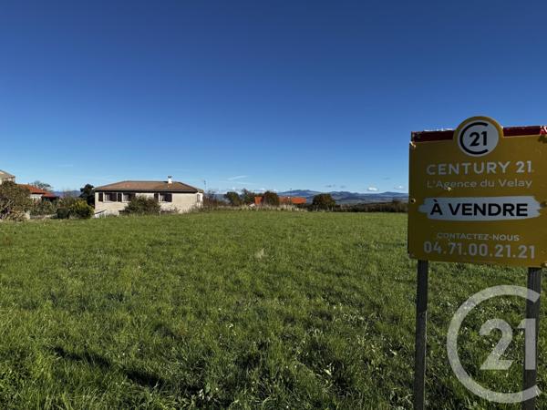 Terrain à vendre  1177 m2 CAYRES - 43