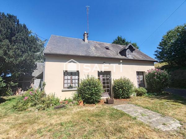 Maison de campagne avec dépendance et jardin 1 000m²