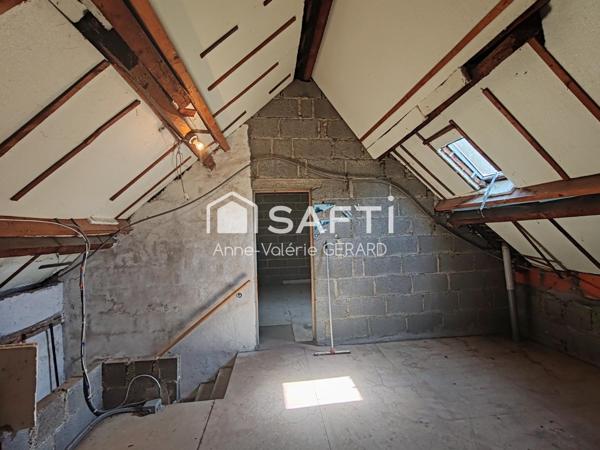 Maison de campagne avec dépendance et jardin 1 000m²