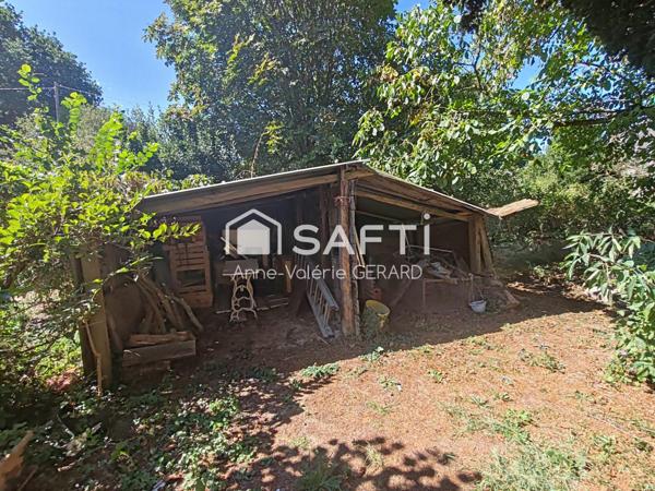 Maison de campagne avec dépendance et jardin 1 000m²