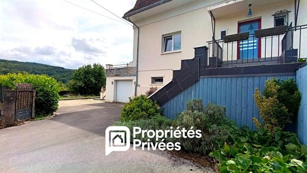 BOUSSIÈRES - À seulement 15 minutes de Besançon Maison de caractère au calme - Véranda chauffée, terrasse , 2 garages