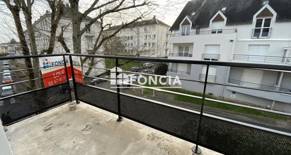 Location Appartement 2 pièces 37.62 m² - Tours 37100