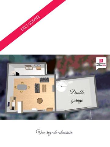 Maison 3 pièces à rénover