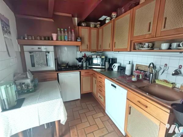 Maison de ville en pierre avec garage PONTIVY