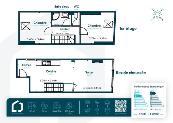 Vente / Appartement à Souppes-sur-Loing (77460)