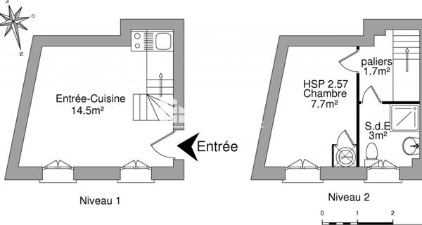 Location Appartement 2 pièces 26.9 m² - Niort 79000