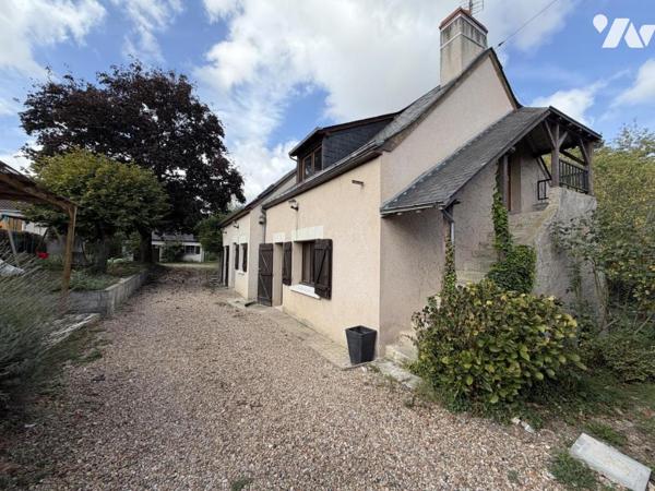 Chanceaux-sur-Choisille – Maison de 115 m² sur un terrain d’environ 1 550 m²