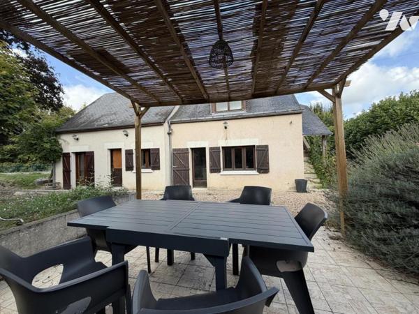 Chanceaux-sur-Choisille – Maison de 115 m² sur un terrain d’environ 1 550 m²