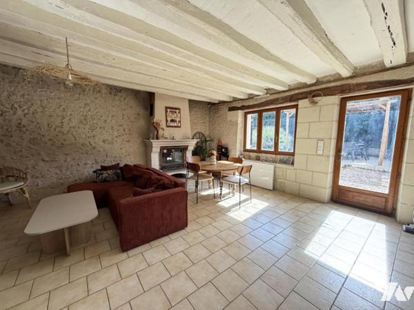 Chanceaux-sur-Choisille – Maison de 115 m² sur un terrain d’environ 1 550 m²