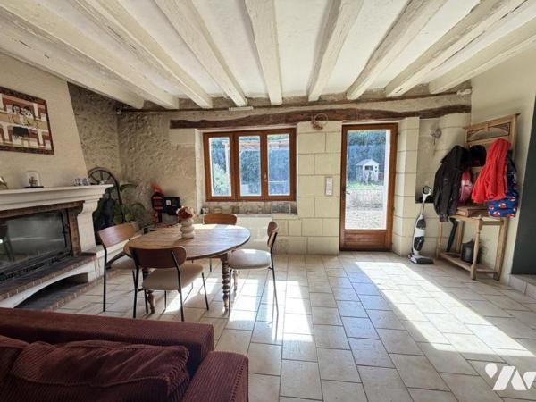 Chanceaux-sur-Choisille – Maison de 115 m² sur un terrain d’environ 1 550 m²