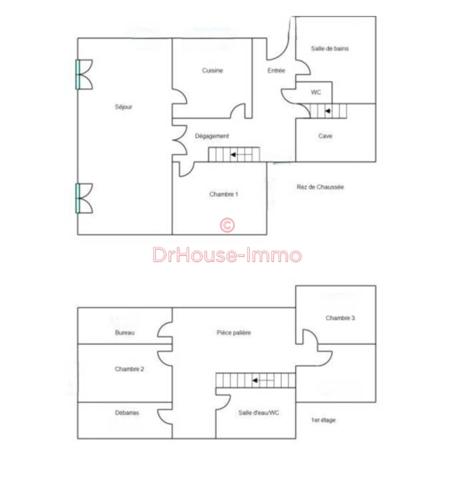 Maison à vendre 5 pièces de 135 m²