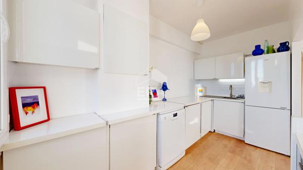 NICE - FLEURS / BAUMETTES : JOLI 2 PIÈCES AVEC BALCONS ET MAGNIFIQUE VUE DÉGAGÉE