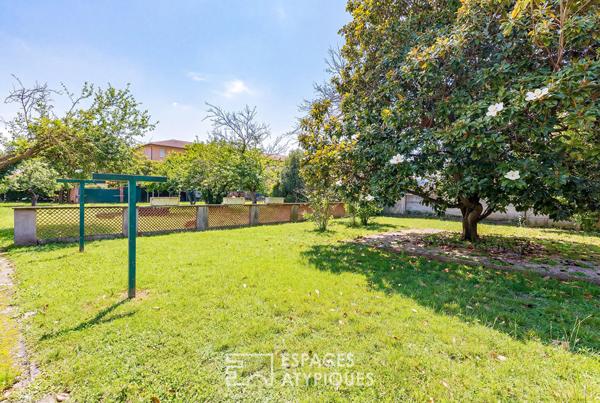 Maison de ville à Frouzins avec jardin