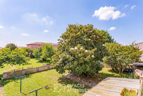 Maison de ville à Frouzins avec jardin