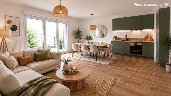 Appartement T3 récent de 2023 avec terrasse - Sautron Centre