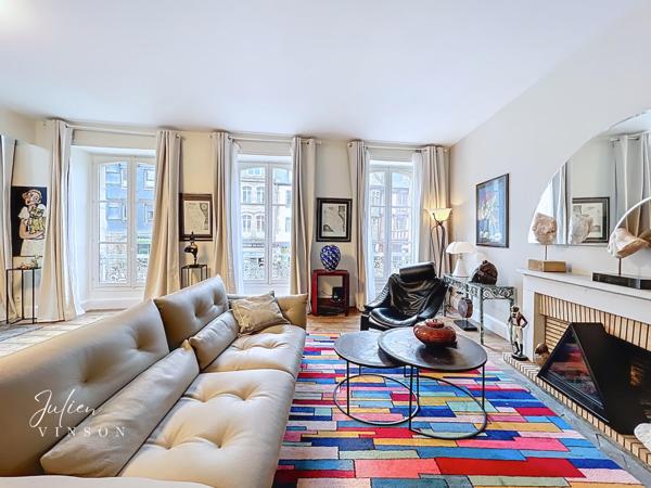 Appartement de charme avec 3 chambres en coeur de ville