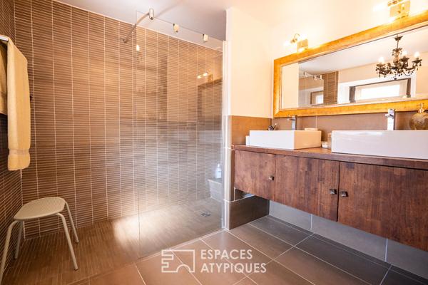 Mas de caractère rénové avec jardin méditerranéen et piscine aux portes de Perpignan