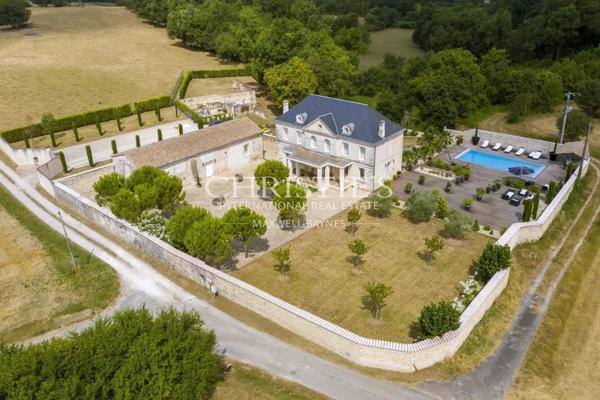 Rêve blanc en Charente – très belle propriété du 19ème