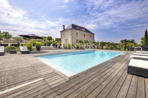 Rêve blanc en Charente – très belle propriété du 19ème