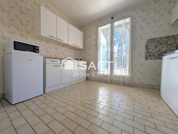MAISON DE PLAIN-PIED, 3 CHAMBRES, JARDIN