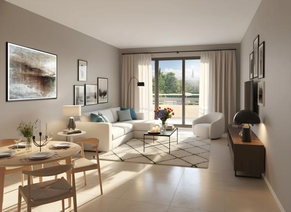 UZES (30)  Opportunité : Superbe F3 lumineux avec belle terrasse — Éligible TVA 5,5 %
