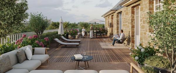 Appartement familial et sa large terrasse, Saint-Servan