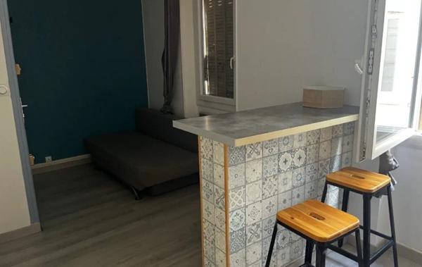 Vente Appartement P2 f2 meublé avec locataire Perpignan