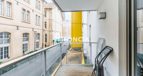 À vendre Studio 26 m² - Metz 57000
