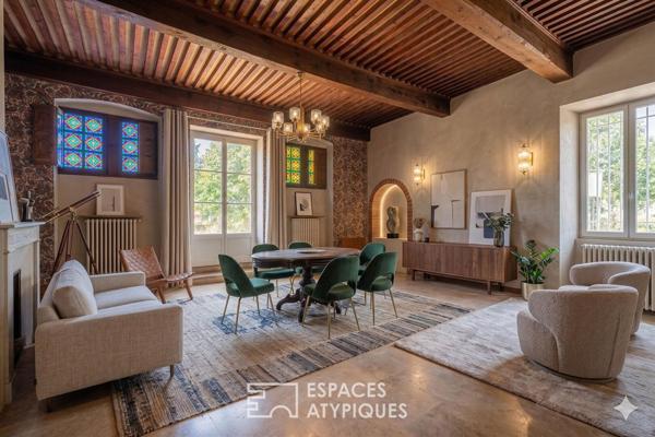 Demeure d’exception à réinterpréter en Grésivaudan