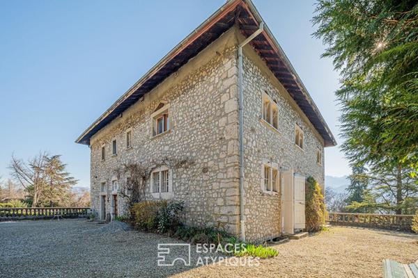 Demeure d’exception à réinterpréter en Grésivaudan