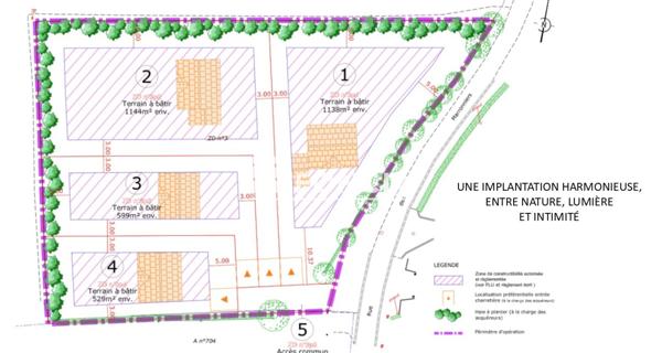 À vendre Terrain 600 m² - Fresne-le-plan 76520