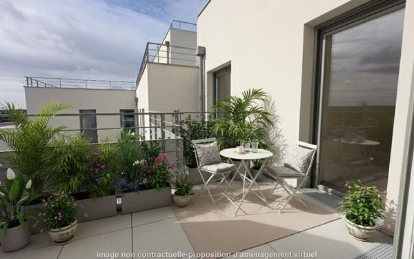 Appartement à vendre    3 pièces • 61,89 m2 Neuilly-Plaisance