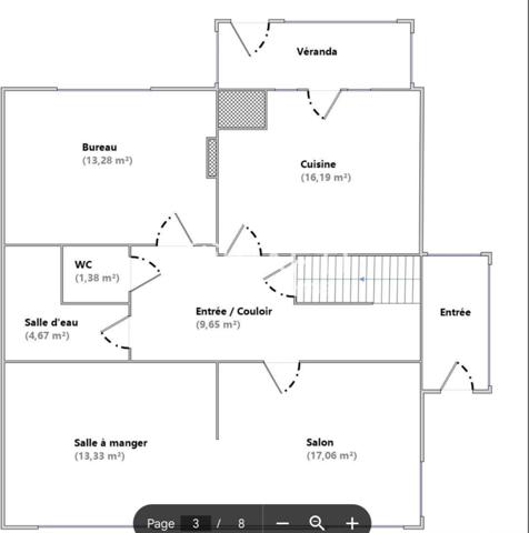 Maison 3 chambres au calme
