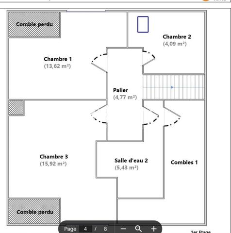 Maison 3 chambres au calme