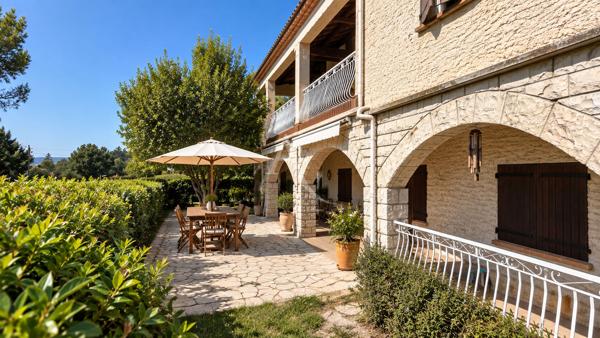 PROPRIETE FORCALQUIER VILLA DEPENDANCE PISCINE HANGAR JARDIN